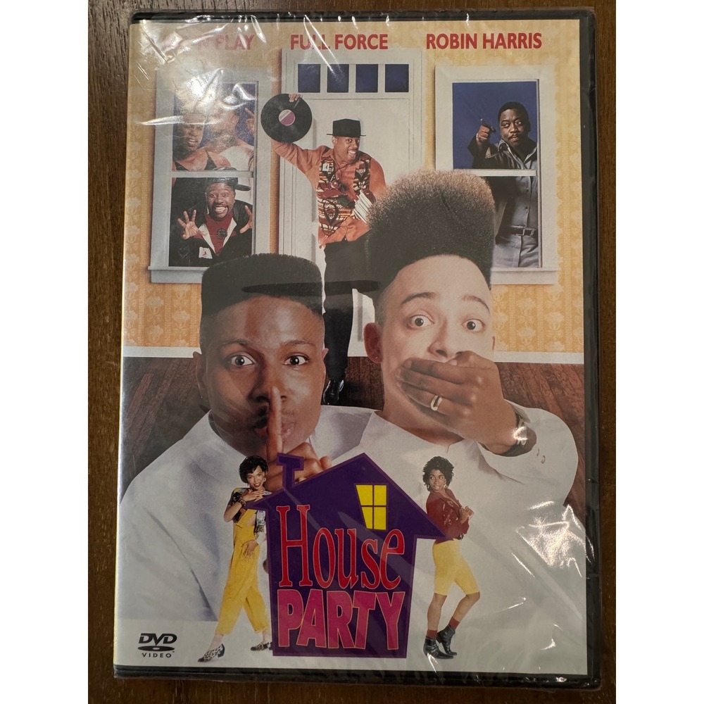 House Party DVD Kid n Play Robin Harris 90s Comedy New Sealed Widescreen Movie